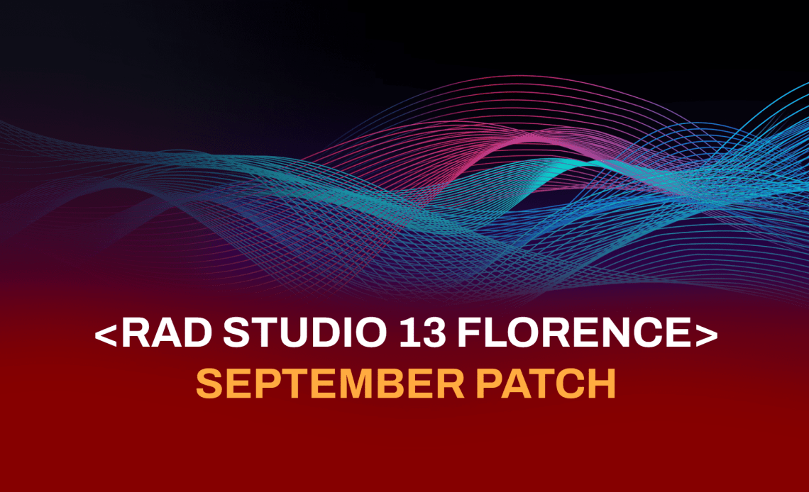 RAD Studio 13 September补丁发布